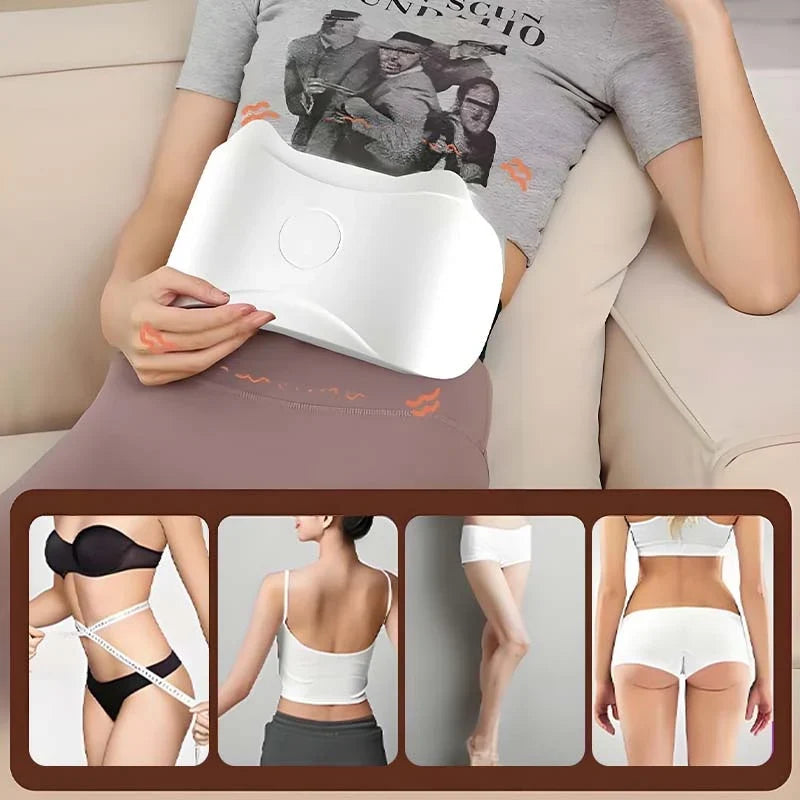 Masajeador Abdominal Eléctrico Inalámbrico para Quemar Grasa y Digerir